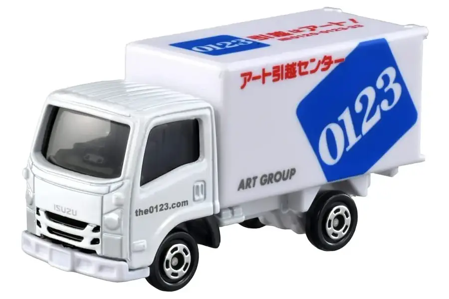 CAMION ISUZU ELF MOVING COMPANY, ESCALA 1/64 TOMICA