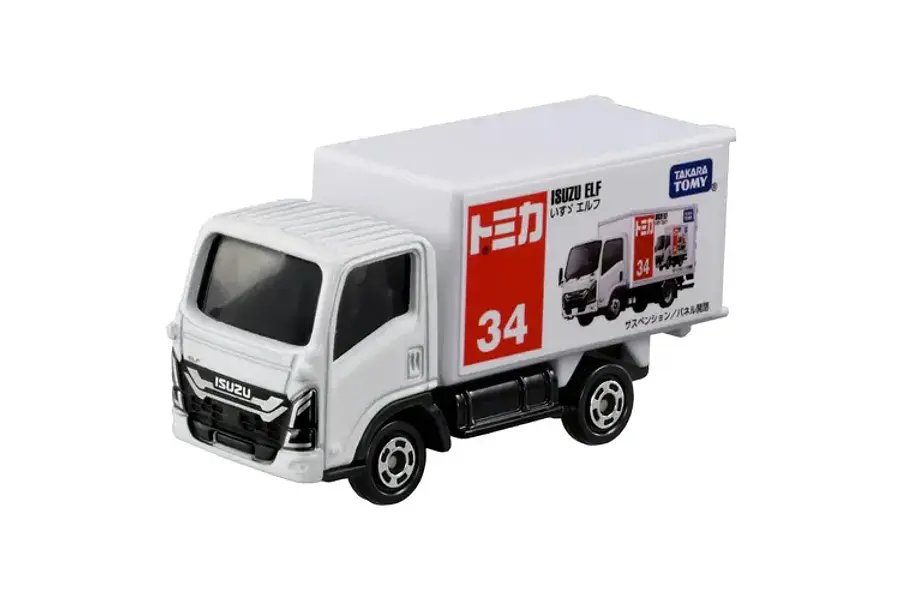 CAMION ISUZU ELF, ESCALA 1/64 TOMICA
