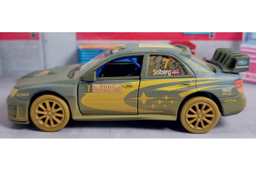 Subaru Impreza Wrc 2007  EMBARRADO 1/36 kinsmart