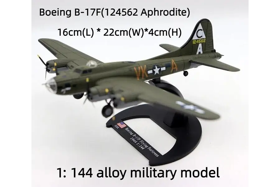 BOEING B 17F FLYING FORTRESS , ESCALA 1/144