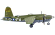 MARTIN B 26 MARAUDER , ESCALA 1/144 AVION DE COMBATE 