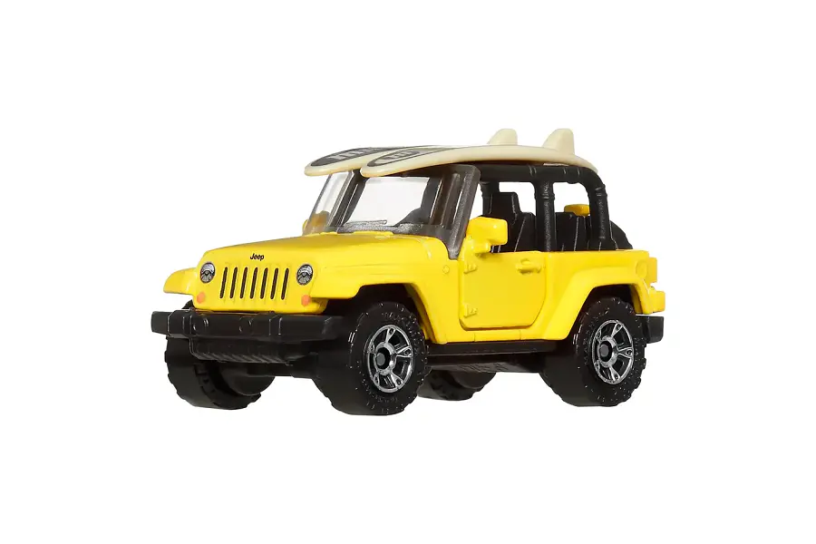 JEEP WRANGLER RUBICON SURF, ESCALA 1/64 MATCHBOX