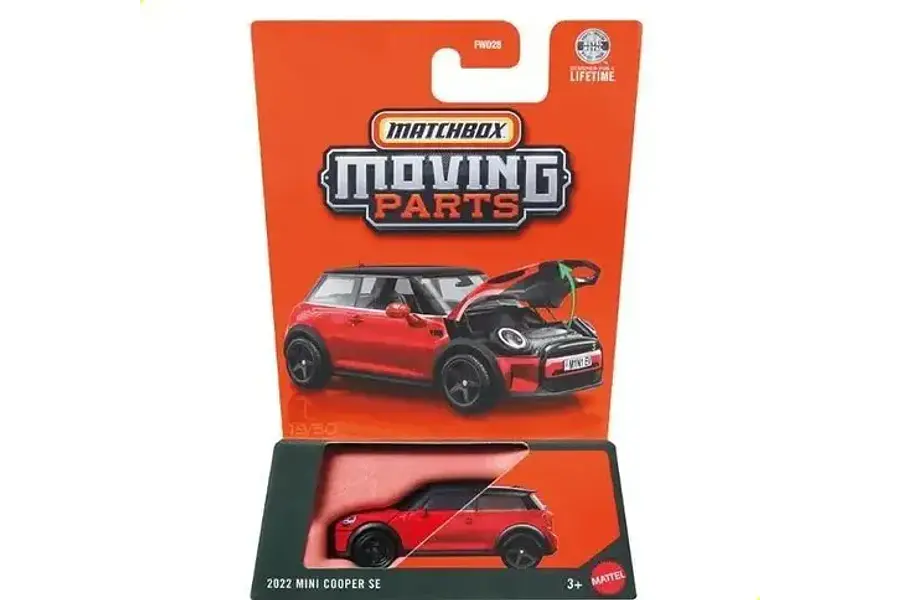 MINI COOPER SE 2022, MATCHBOX ESCALA 1/64