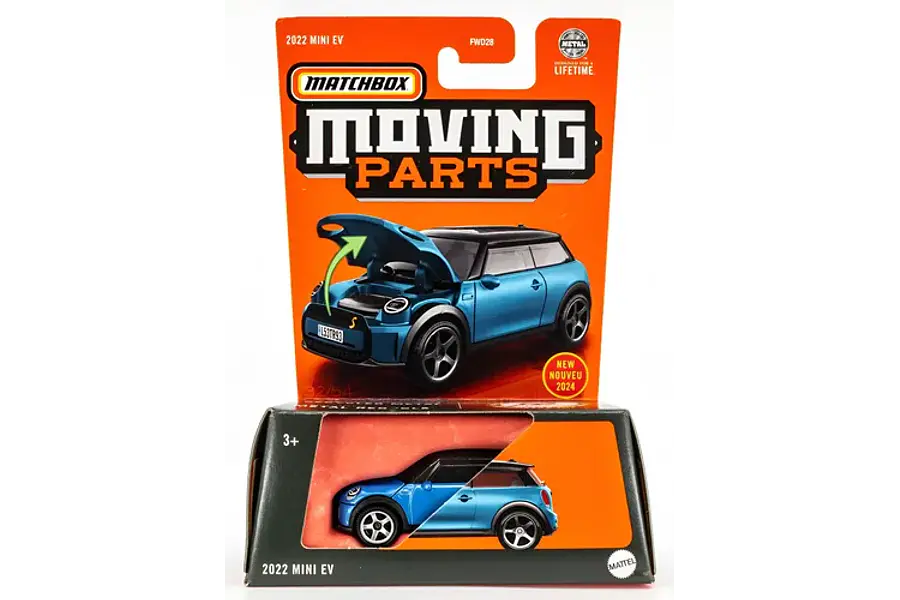 MINI EV 2022, MATCHBOX ESCALA 1/64