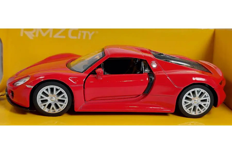 porsche 918 spyder ROJO marca  RMZ, 1-36