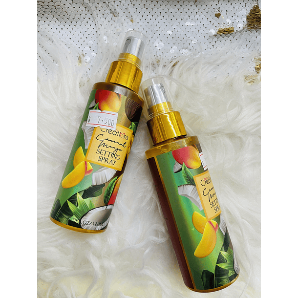 Fijador De Maquillaje Setting Spray mango coco - Beauty Creations  