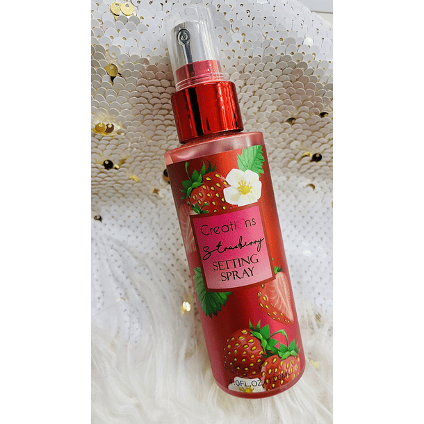 Fijador de Maquillaje Setting Spray frutilla - Beauty Creations  