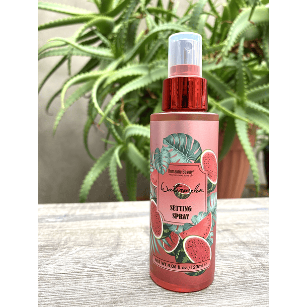 Fijador de Maquillaje Setting Spray Sandia - Romantic Beauty 