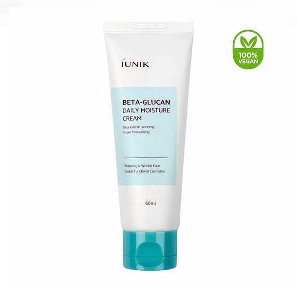 Crema Hidratante Beta glucano - Iunik 
