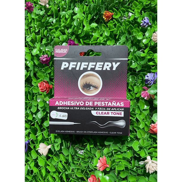 Pegamento de pestañas transparente - Pfiffery 