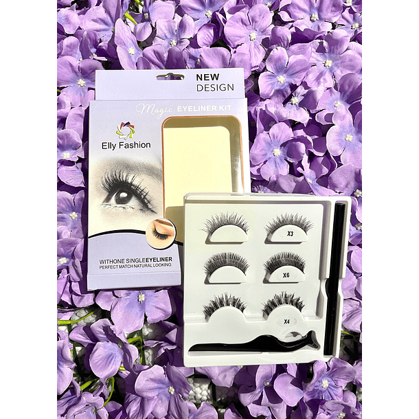 Pack de pestañas Magic Celeste - Elly Fashion 