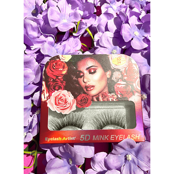 Pestañas 5D Mink Mod. 34 