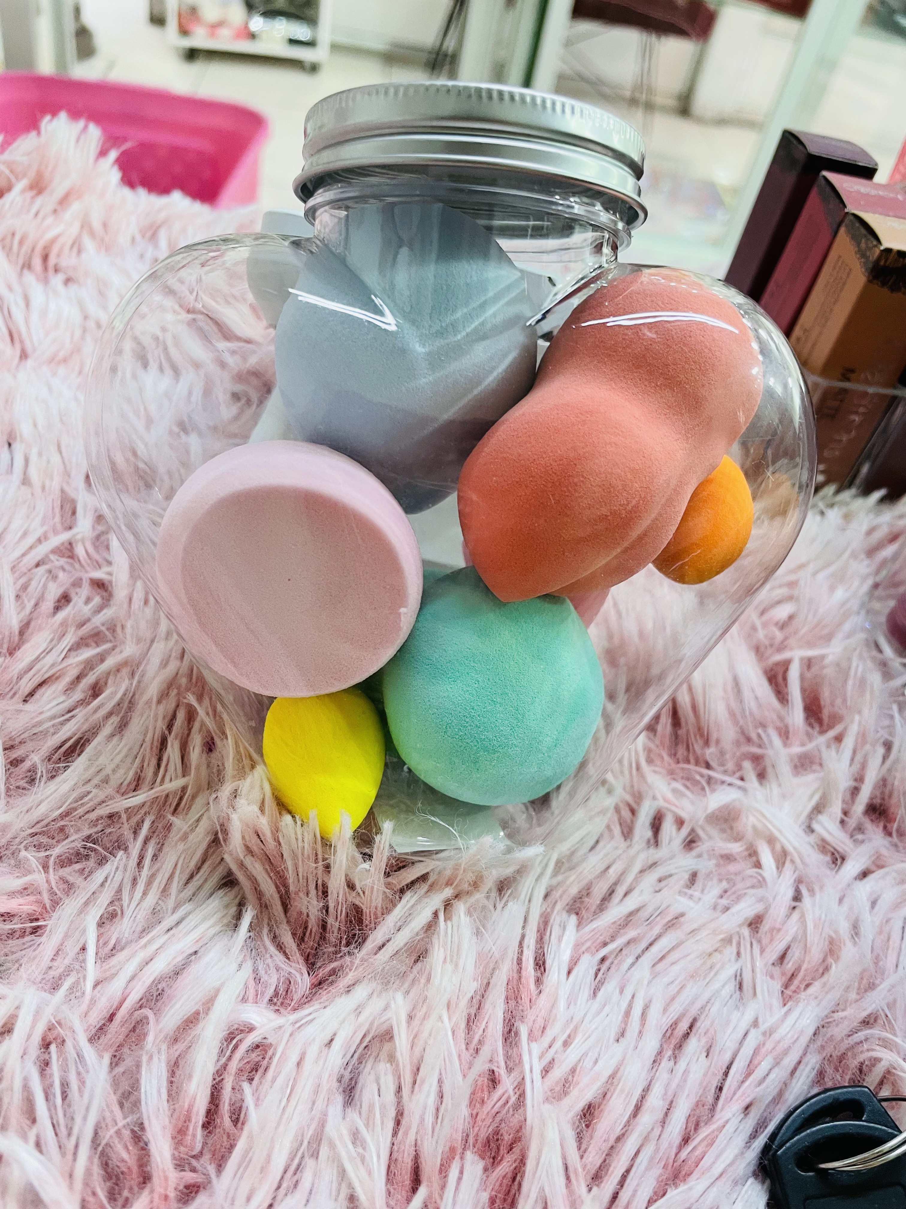 Frasco Esponjas Mix (7 pcs)