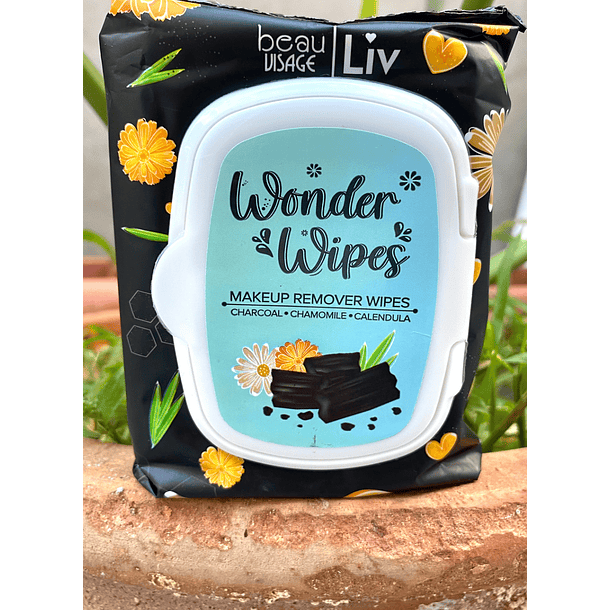 Toallitas Desmaquillantes Wonder Wipes Chamomile - Beau Visage 