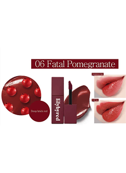 Mood Liar Velvet Tint #6 Fatal Pomegranate - Lily By Red 