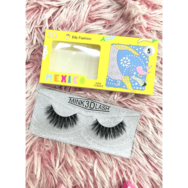 Pestañas Postizas Mexico Mod. 05 - Elly Fashion 