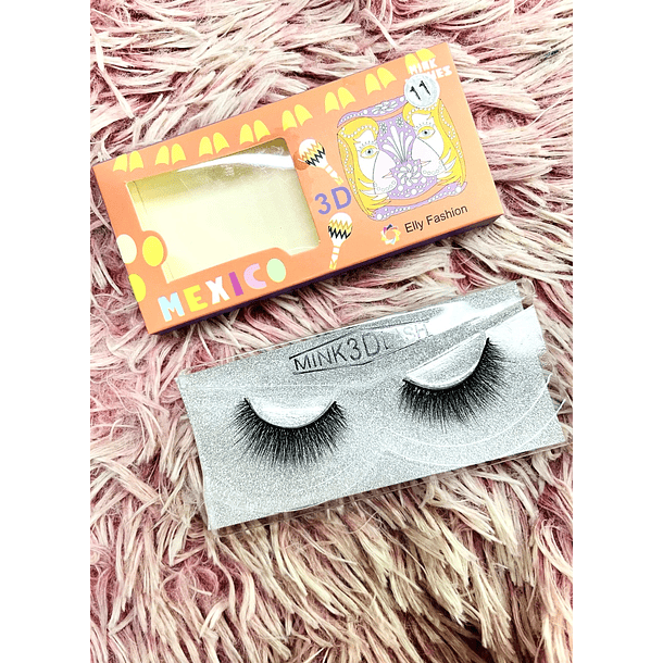 Pestañas Postizas Mexico Mod. 11 - Elly Fashion 