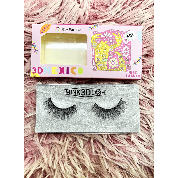 Pestañas Postizas Mexico Mod. F05 - Elly Fashion 