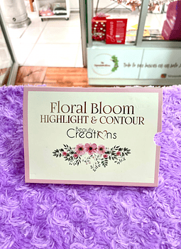 Paleta de contorno e iluminador Floral Bloom - Beauty Creations 