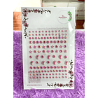 Cristales Con Adhesivo Luna Estrella - TEB  2