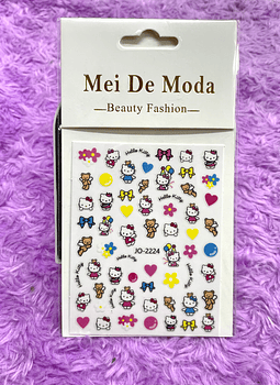 Sticker para uñas Hello Kitty (varios diseños)