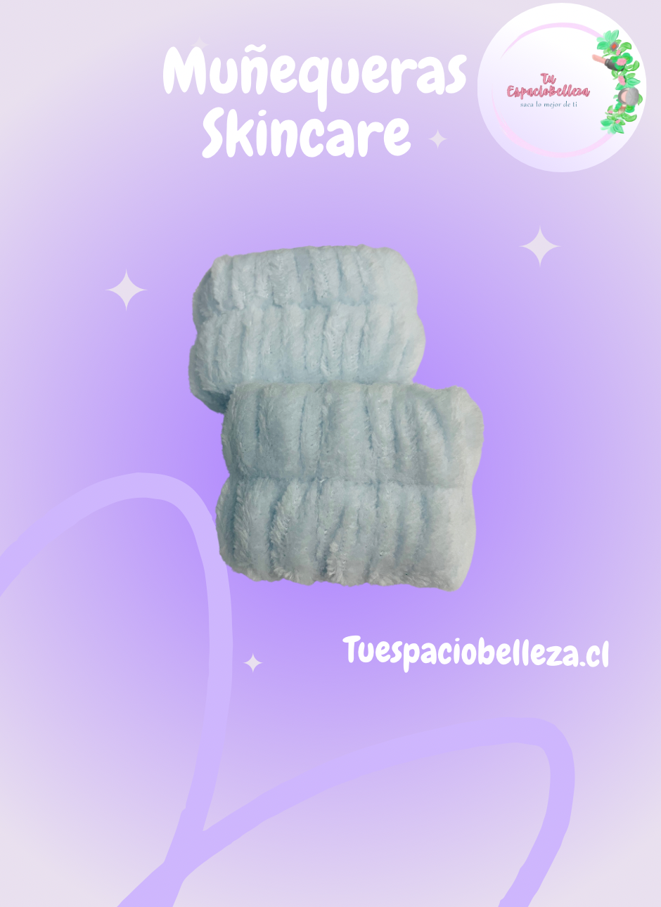 Muñequeras Skincare (variedad tonos)