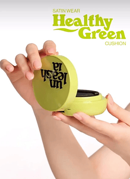 Satin Wear Healthy Green Cushion (Tono 23W) - Unleashia 