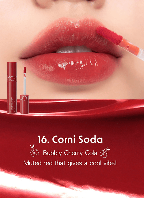 Juicy Lasting Tint 16 Corni Soda - Rom&nd