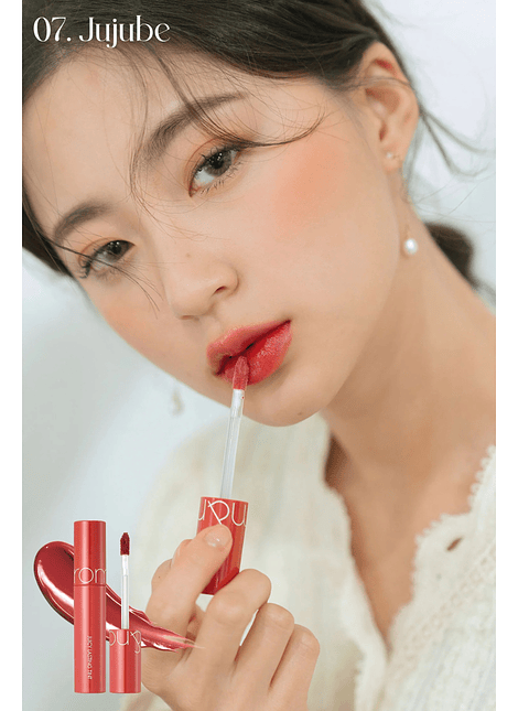 Juicy Lasting Tint 07 Jujube - Rom&nd