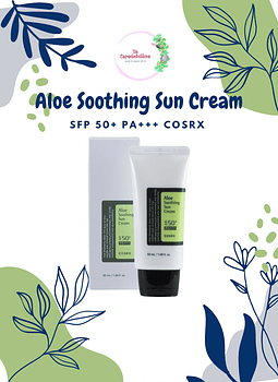 Aloe Soothing Sun Cream SFP 50+ PA+++ - Cosrx
