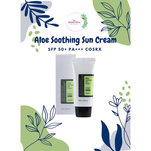 Aloe Soothing Sun Cream SFP 50+ PA+++ - Cosrx 