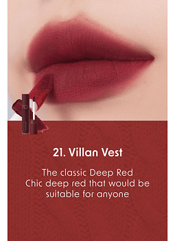Zero Velvet Tint 21 Villan Vest  - Rom&nd 