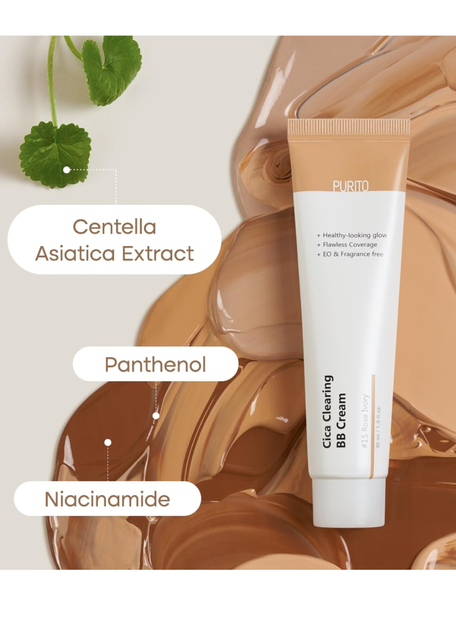 CICA Clearing BB Cream (3 tonalidades)- Purito