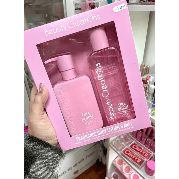 Set colonia y crema Full Bloom - Beauty Creations 
