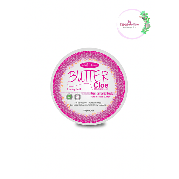 Butter Vainilla 170 Gr - Cloe Professional 