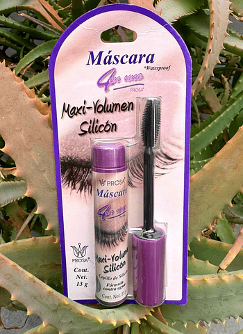 Mascara Maxi Volumen Silicon - Prosa 