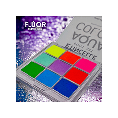 Paleta Fluor Aqua Travel Size (9 colores) - Etincelle