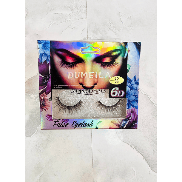 Pestañas Postizas 20/6D 