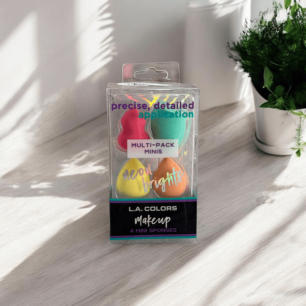 Set 4 mini esponjas  
