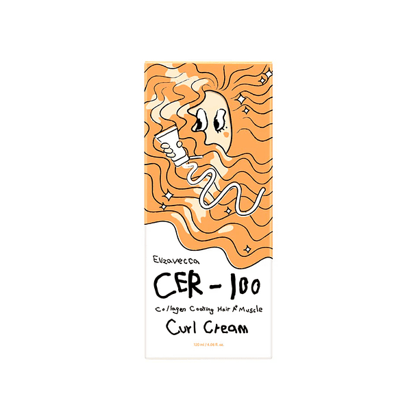CER-100 Collagen Coating Hair A+ Muscle Curl Cream  