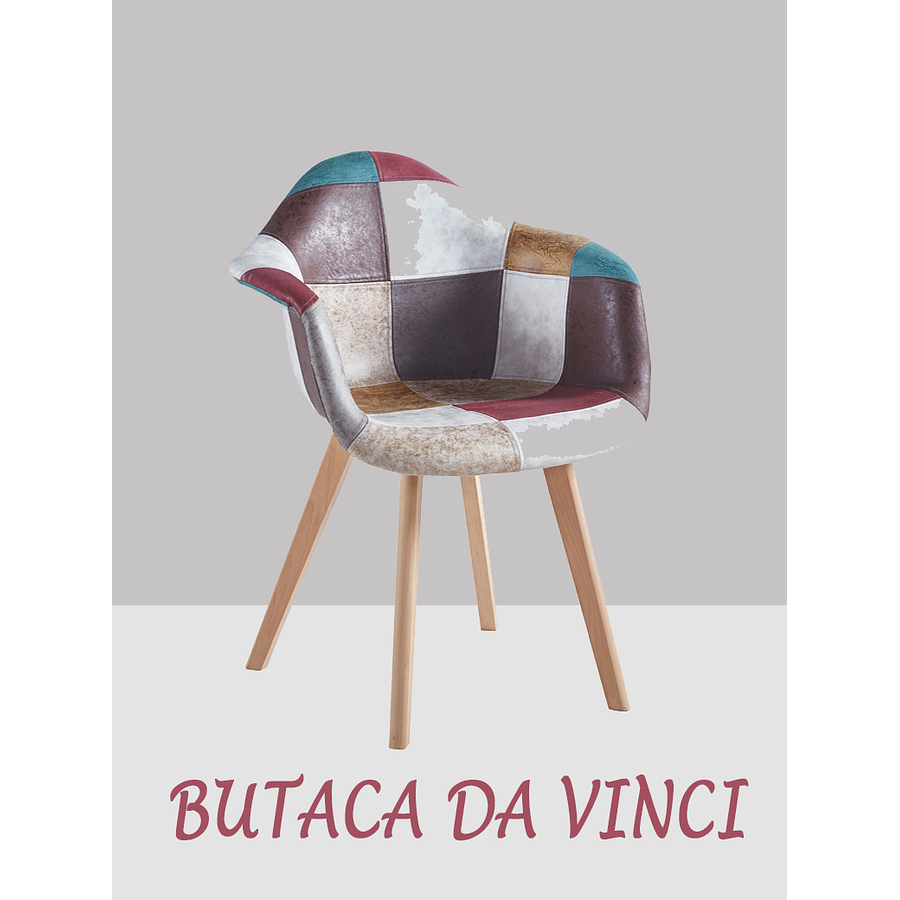 Butaca Patchwork da Vinci Colores