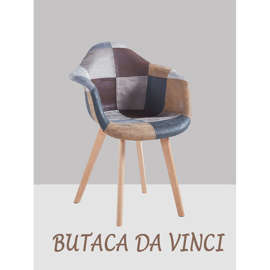 Butaca Patchwork da Vinci Cafe