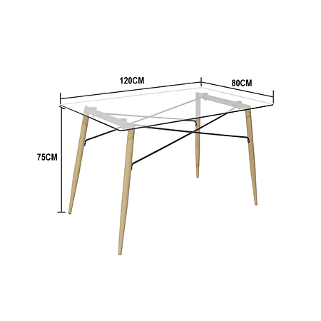 Mesa Comedor Alicantina 120x80