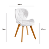 Silla Eiffel PRO Blanca