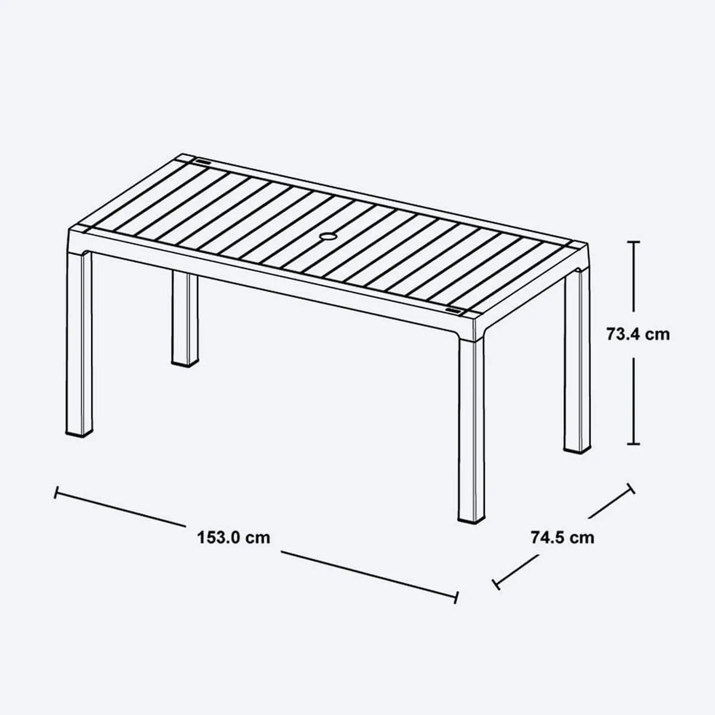 Combo Comedor Familiar Barú, 1 Mesa, 6 Sillas Con Brazos 6