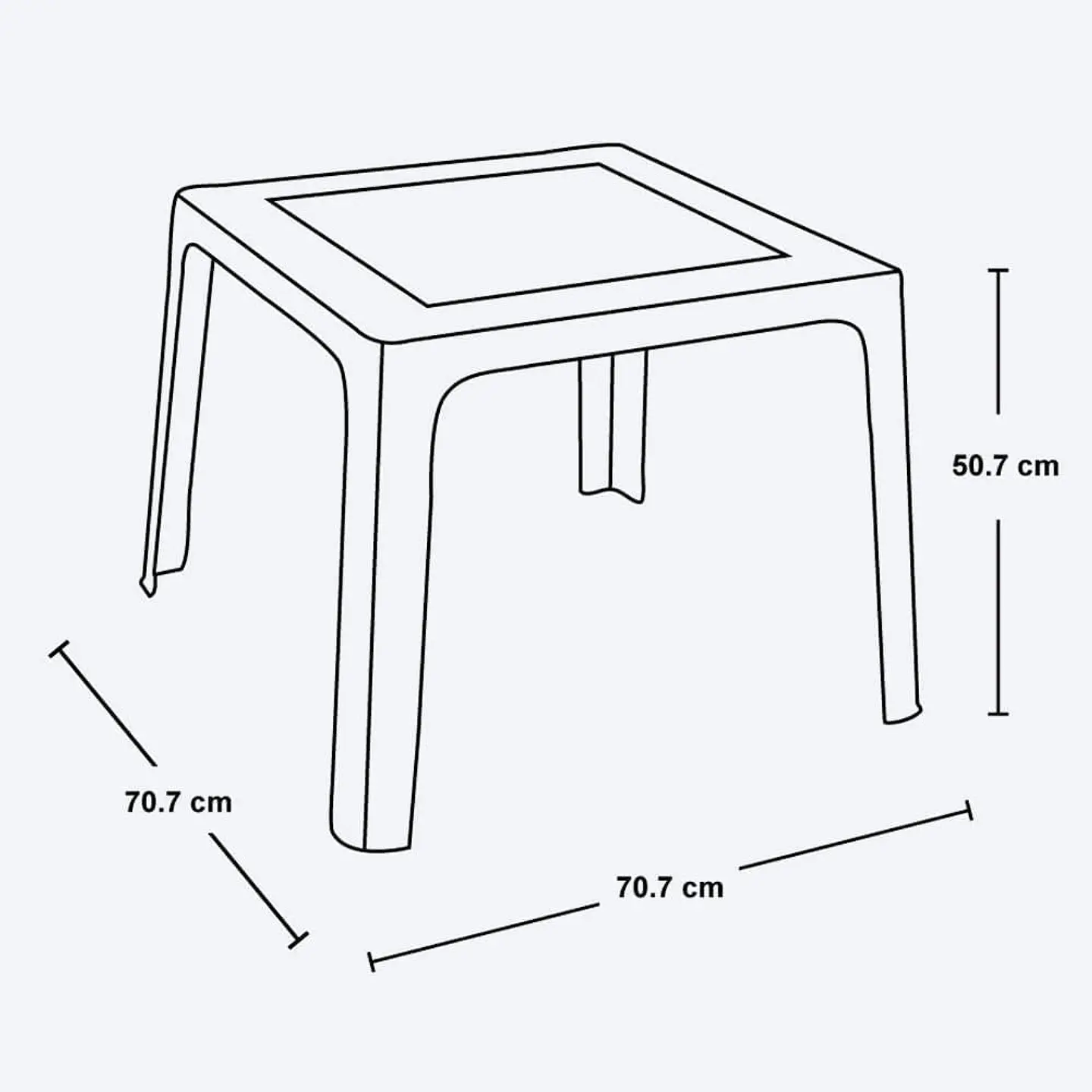 Combo Infantil, 1 Mesa, 4 Sillas 4