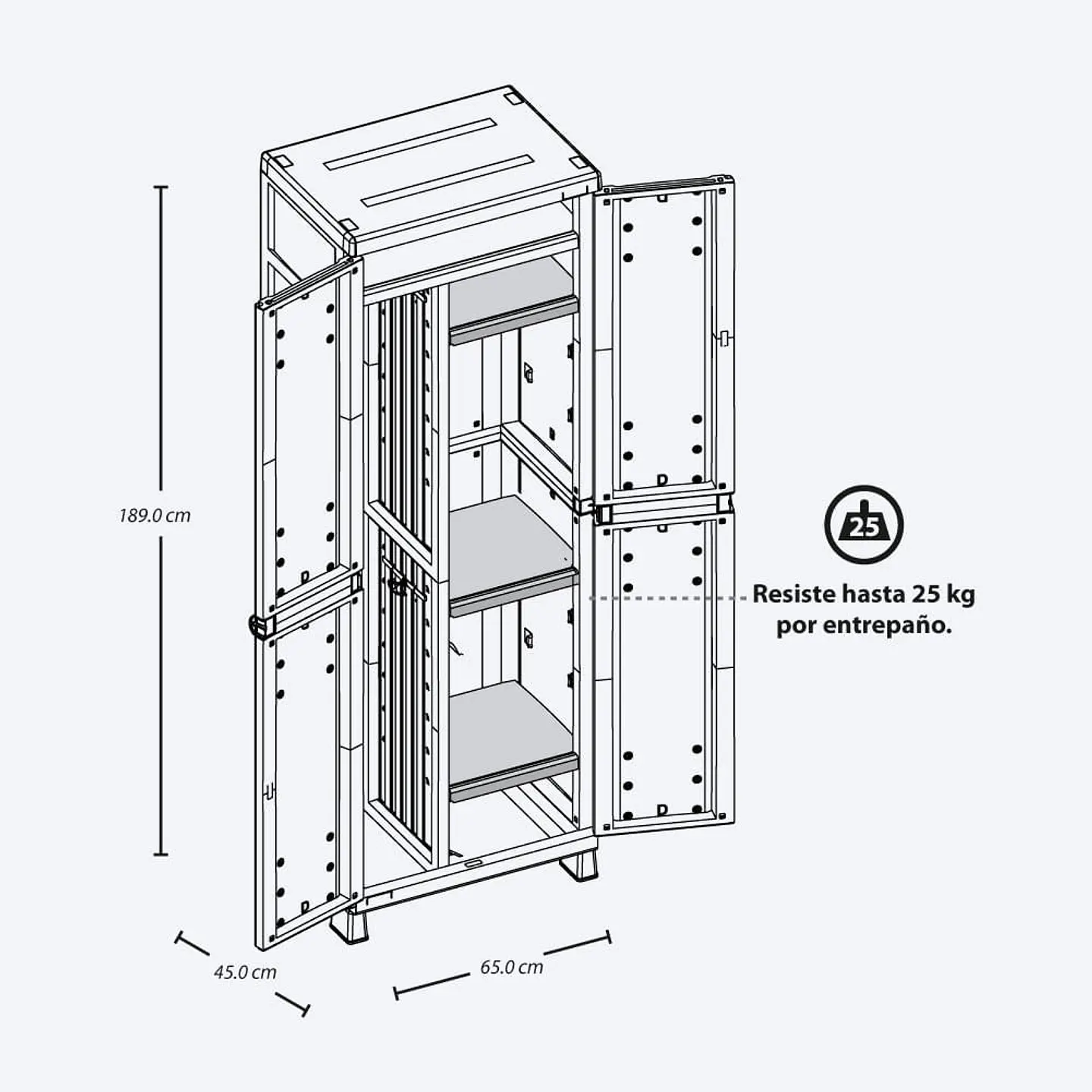 Armario Multiuso Barú 3