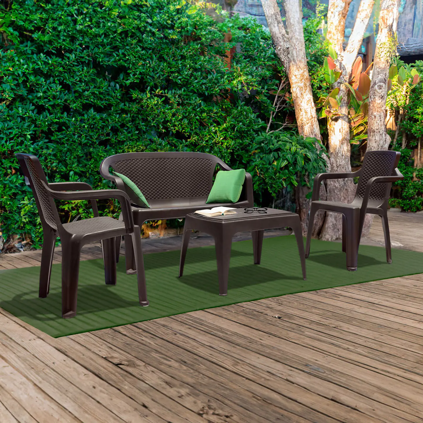 Combo Sala Eterna, 2 Sillas Con Brazo, 1 Mesa de Centro, 1 Silla Doble 9