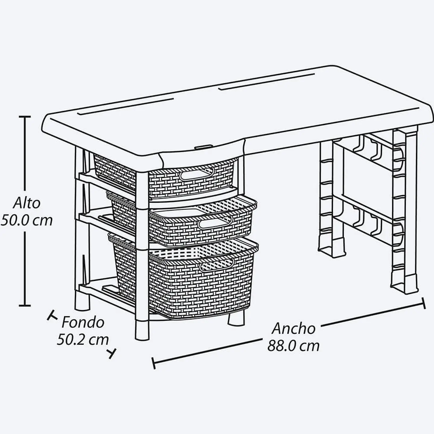 Combo estudio infantil, 1 Escritorio, 1 Silla NIÑOS 8