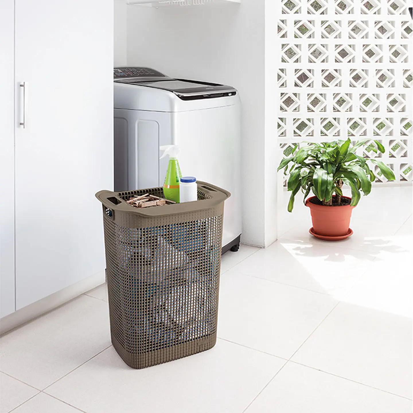 Cesta para Ropa Linum con Tejido Premium 3